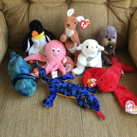 COPY - 8 Beanie Babies - Lot#4 - Picture 1 of 1